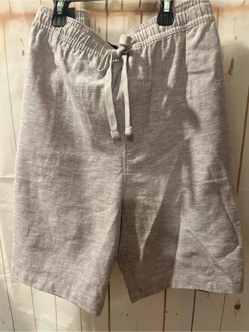 GAP Men's Light Gray Drawstring Shorts